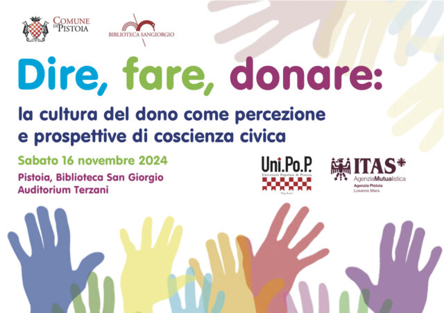 Dire, fare, donare Dire, fare, donare